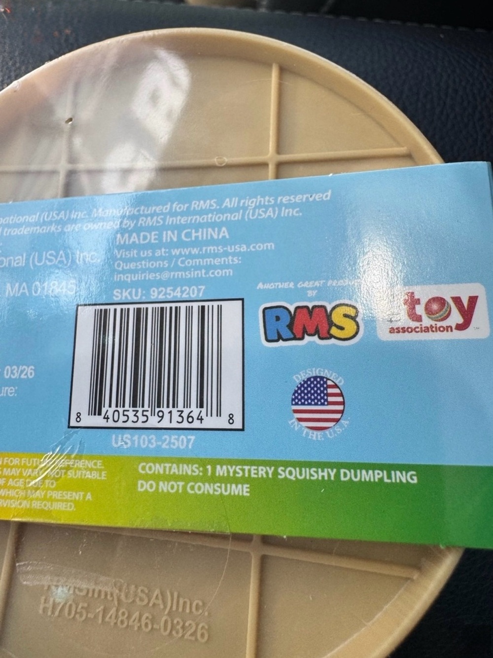 RMS Crazy Fun The Original Mystery Dumpling - Glitter Edition (NEW & SEALED) - Picture 4 of 4